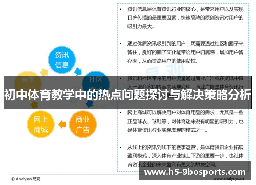 初中体育教学中的热点问题探讨与解决策略分析